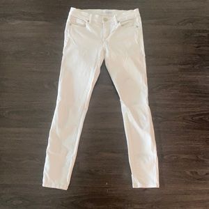 Loft White Jeans